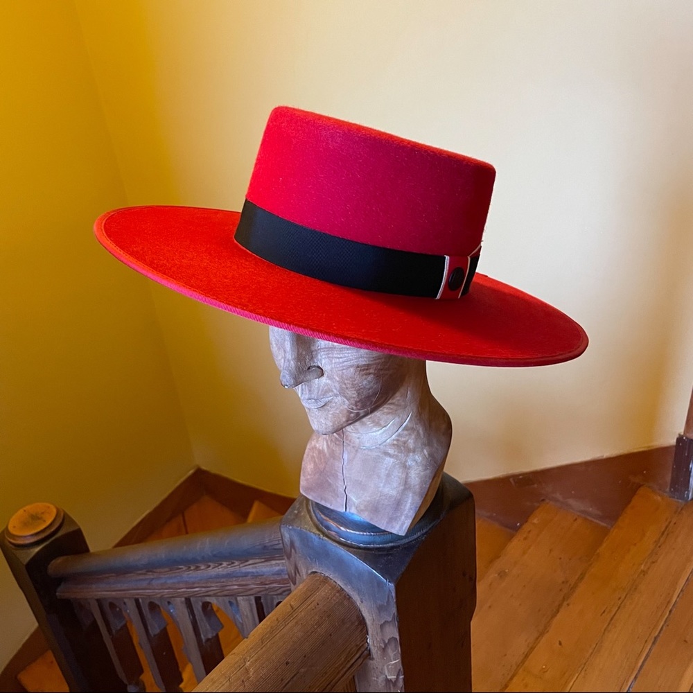 🌹 NWT!  Goorin Bros. London Rose Gaucho